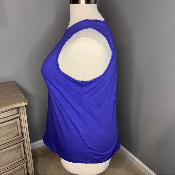 Universal Standard Cai High Neck Tank in Lapis Size M (18/20) - Picture 2 of 7